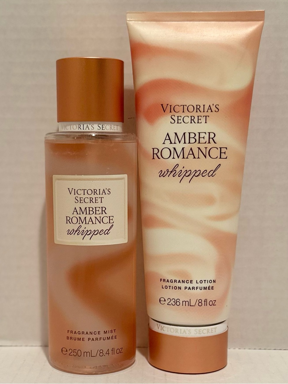 Victoria’s Secret NEW Amber Romance Whipped Fragrance Lotion & Mist